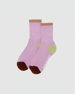 Baggu Ribbed Sock in Peony Mix