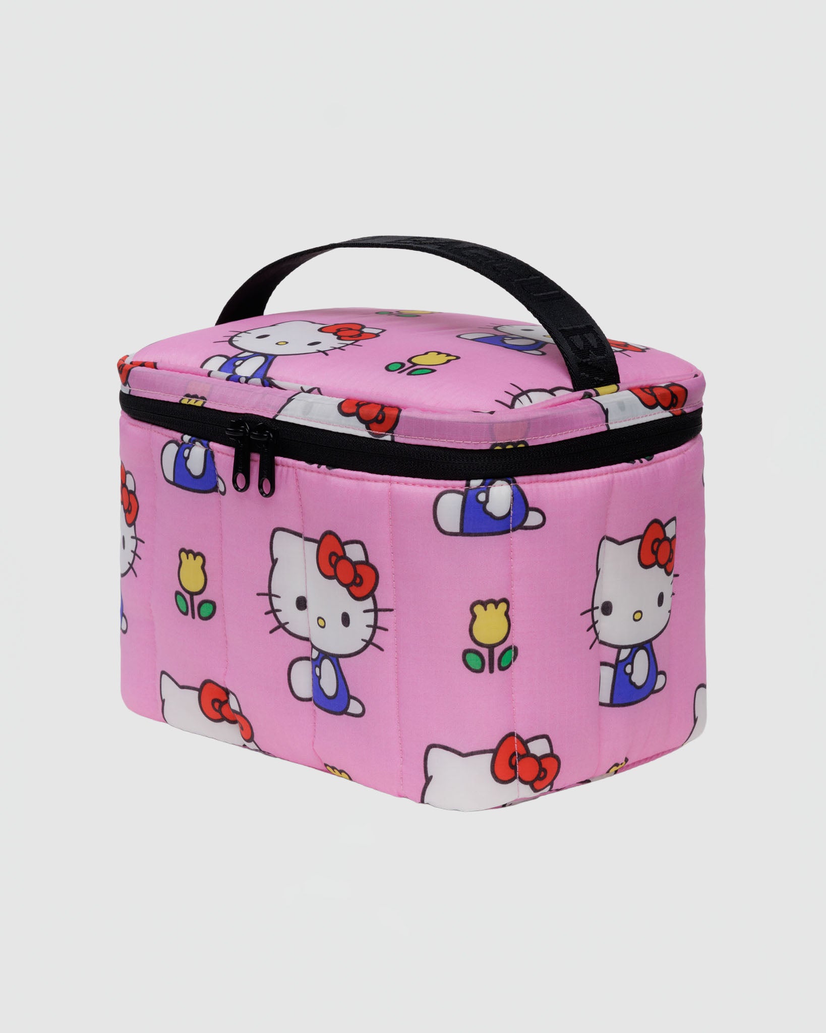 Baggu Puffy Lunch Bag in Hello Kitty Pink