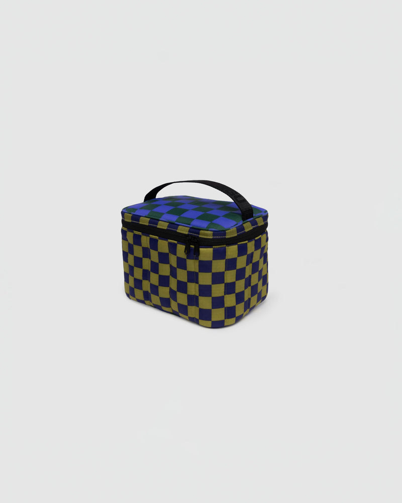 Baggu Puffy Lunch Bag in Jewel Checks