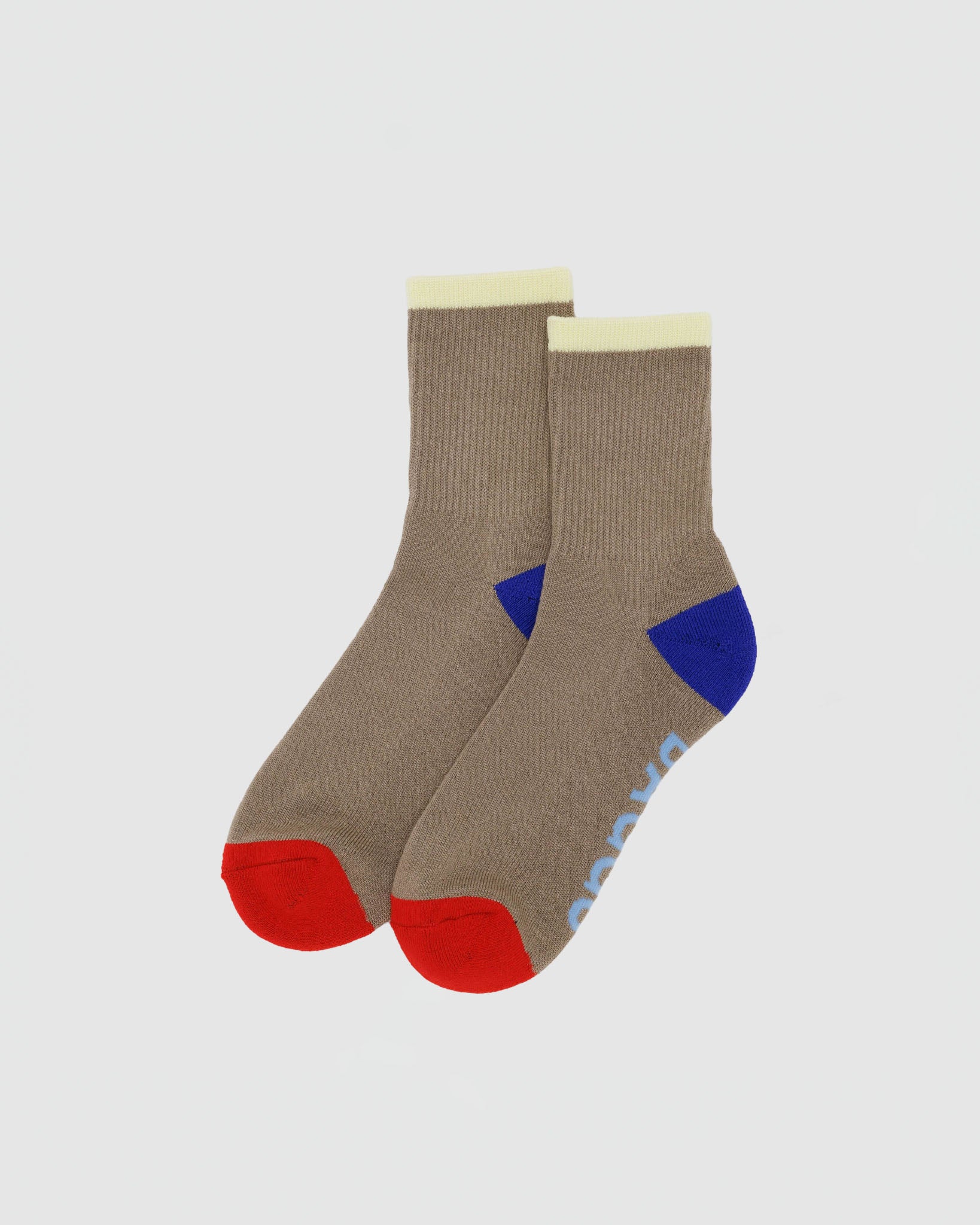 Baggu Ribbed Sock in Dove Mix