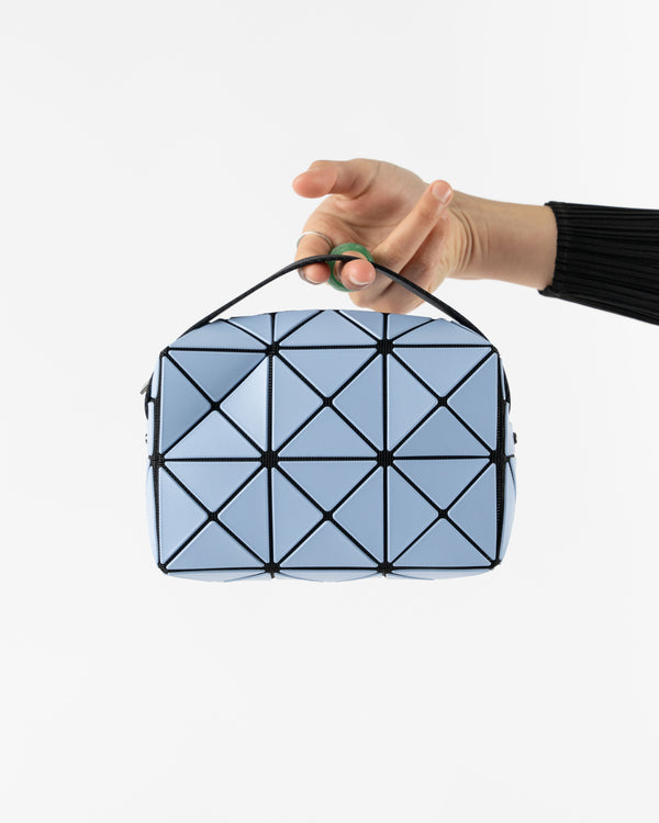 Bao Bao Cuboid Geometric Zip Crossbody Bag in Light Blue