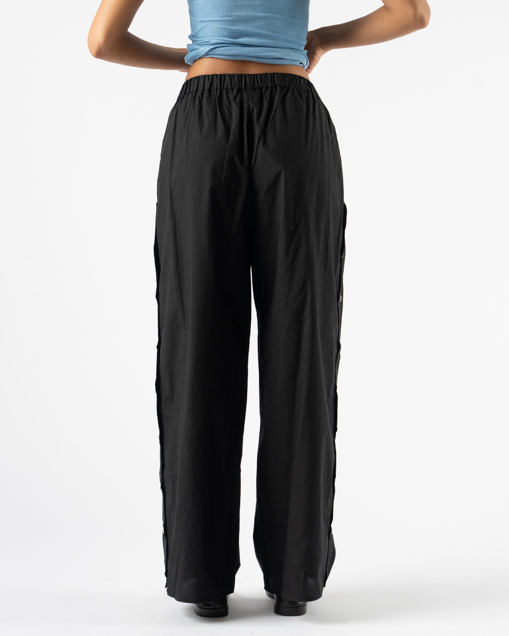 Baserange Part Pants in Black