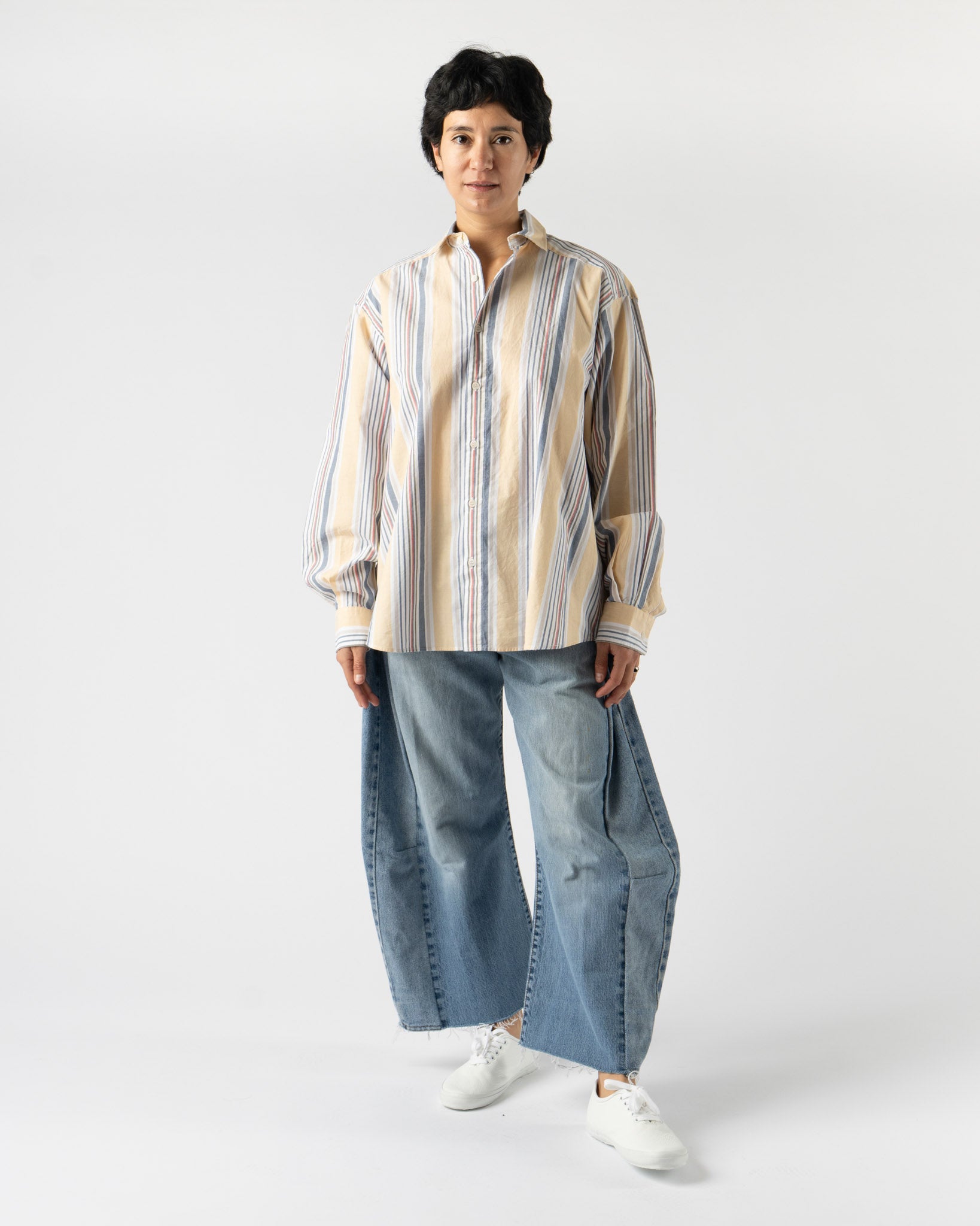 Baserange Claude Shirt in Martinique Stripe