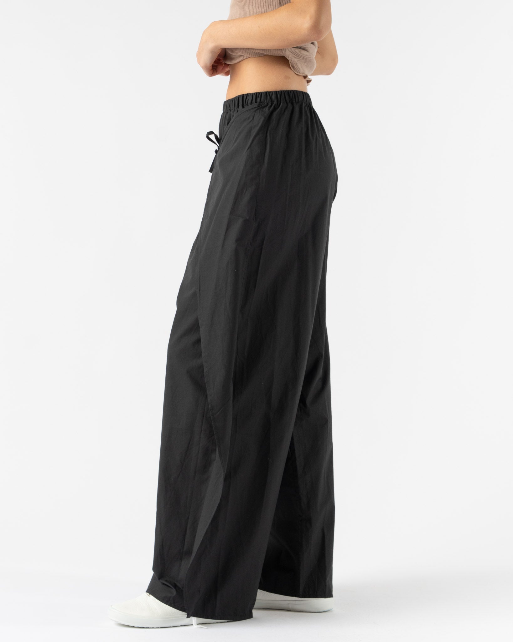 Baserange Decti Pants in Black Curated at Jake and Jones