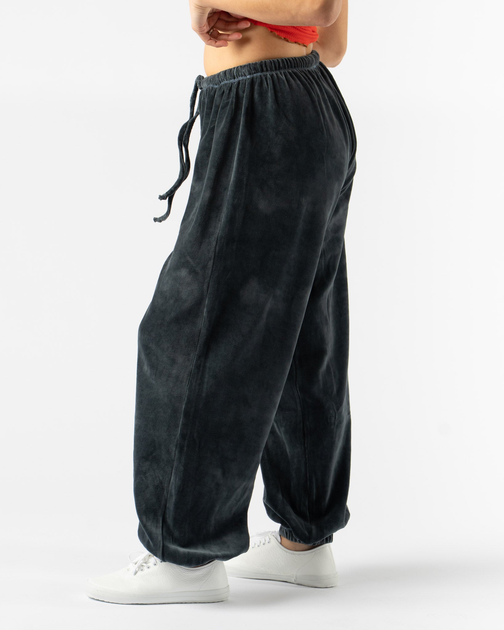 Baserange Pillow Pants in Petrolium Blue