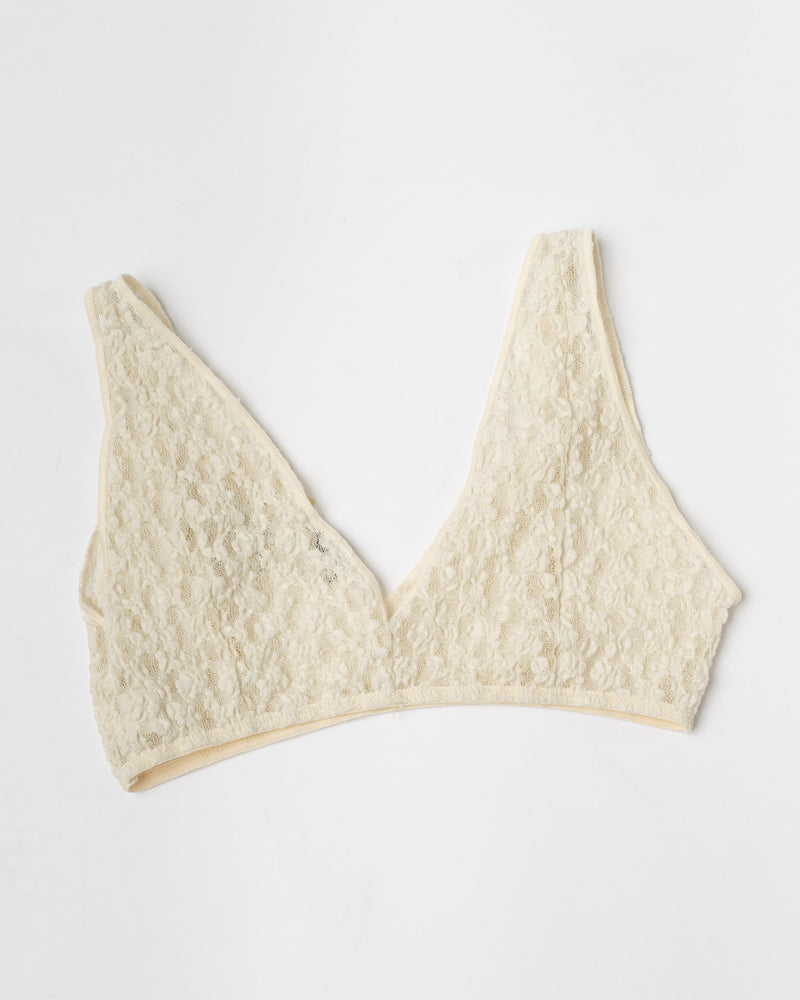 Baserange Crescent Bra in Undyed