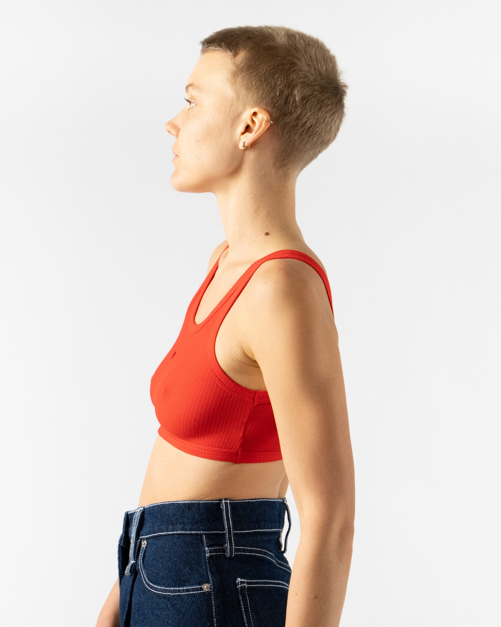 Baserange Heart Bra in Red