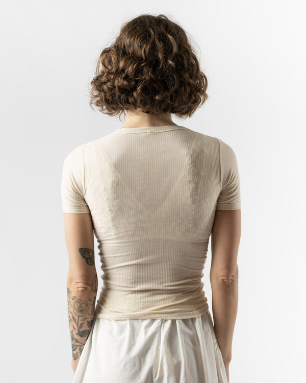 Baserange Heart Short Sleeve in Undyed