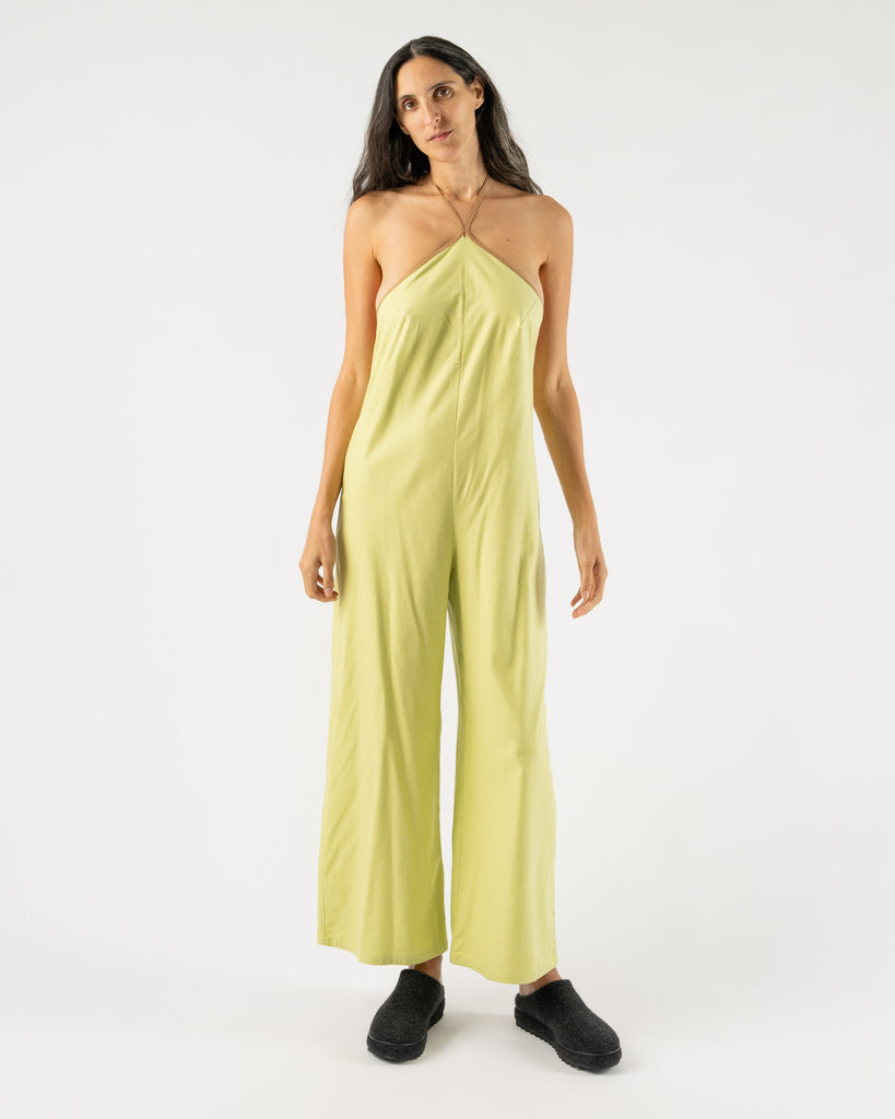 Baserange Ligo Jumpsuit in Lime Curated at Jake and Jones