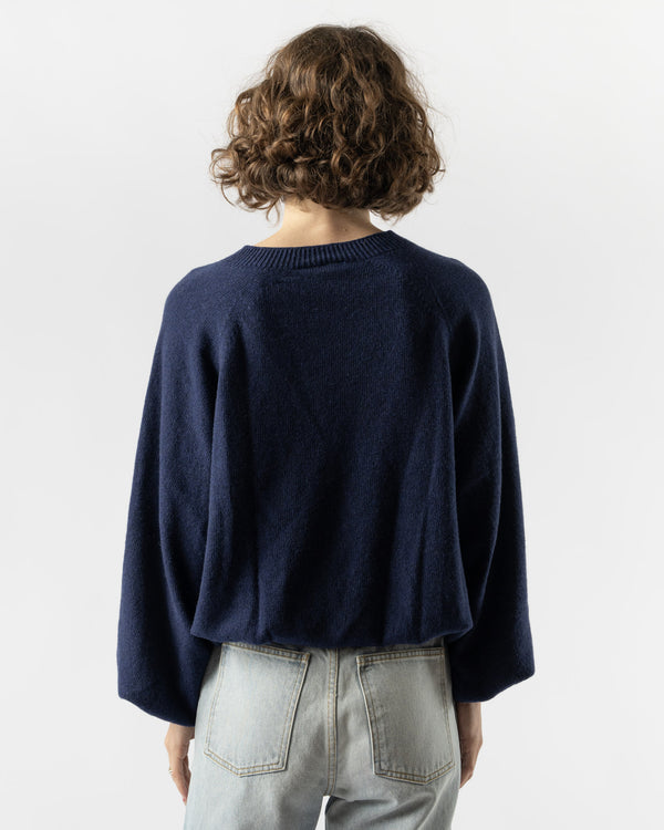 Baserange Soar Sweater in Fortunale Blue