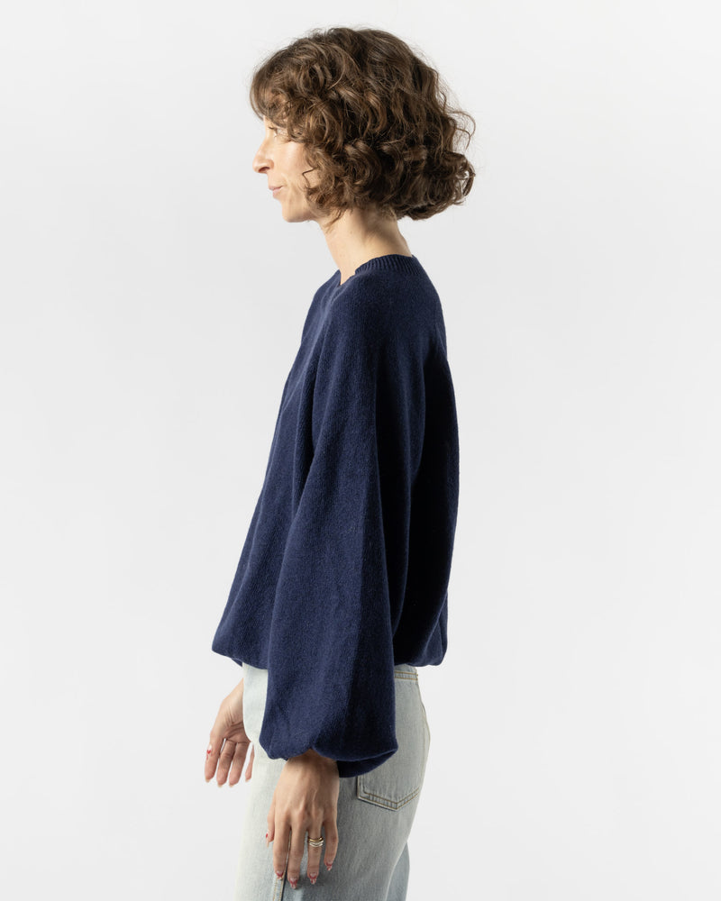 Baserange Soar Sweater in Fortunale Blue