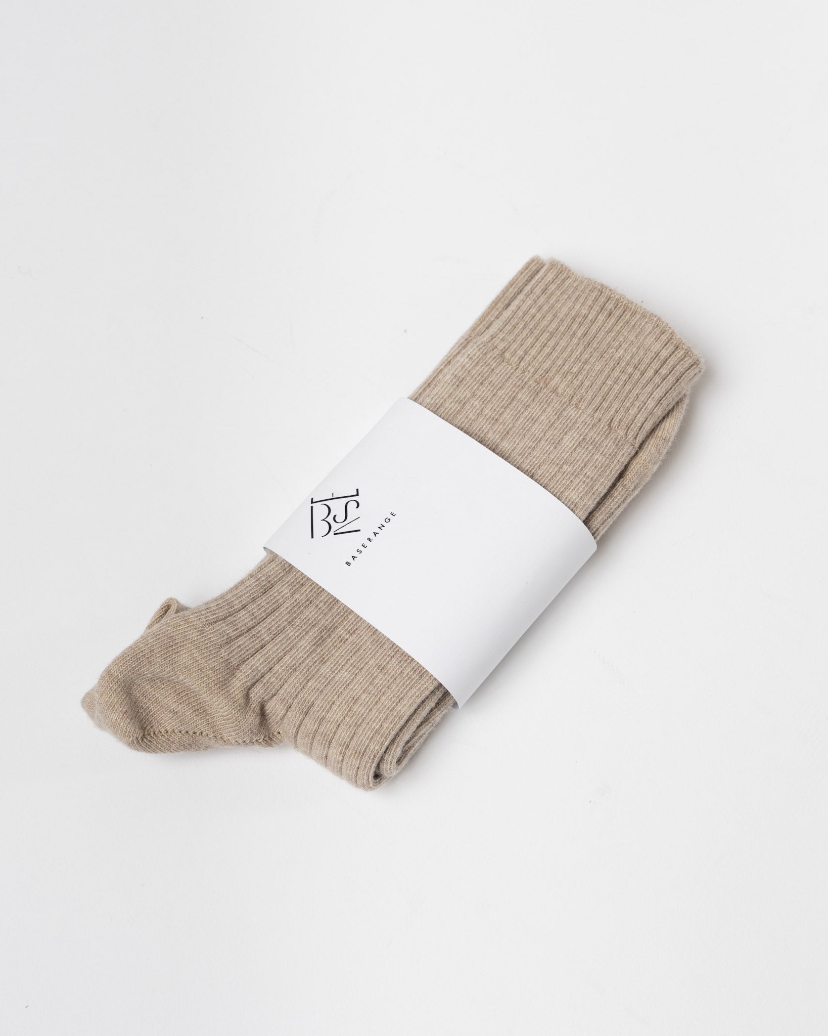 Baserange Rib Overankle Socks in Haptic