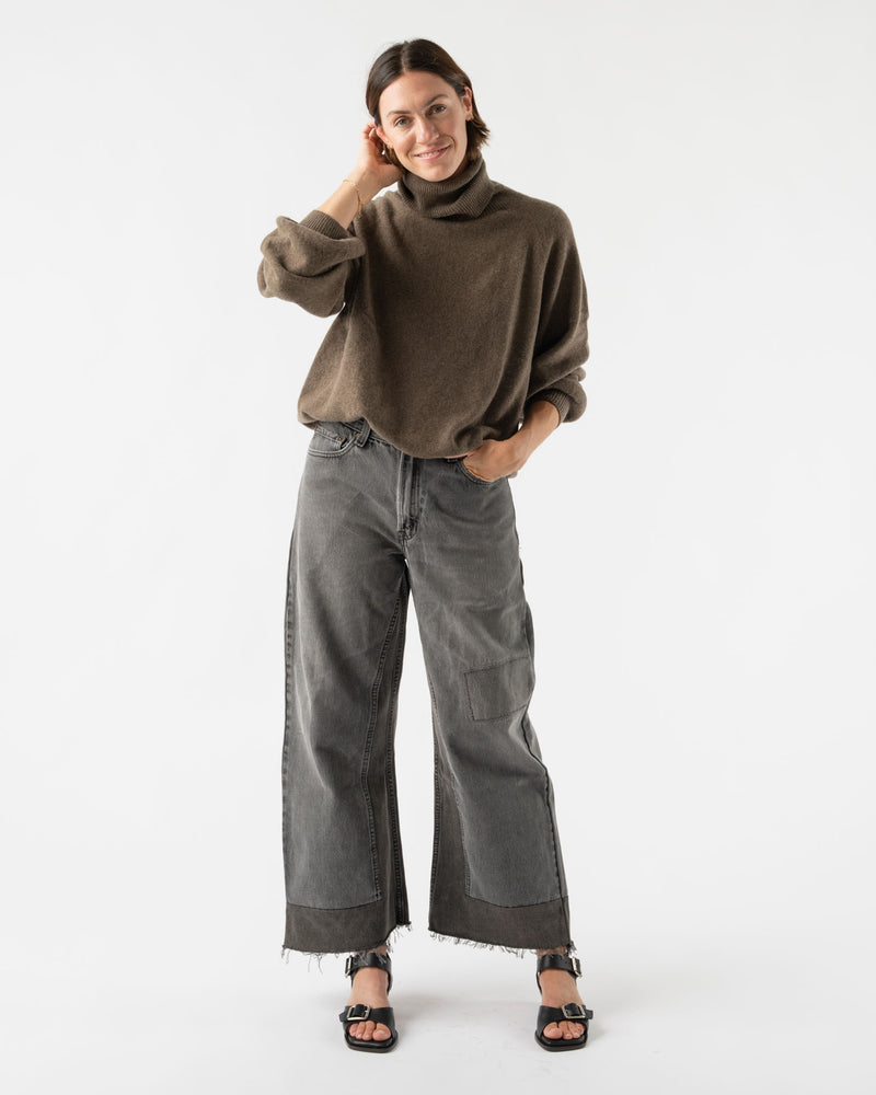 Baserange Soar Turtleneck in Teak Brown