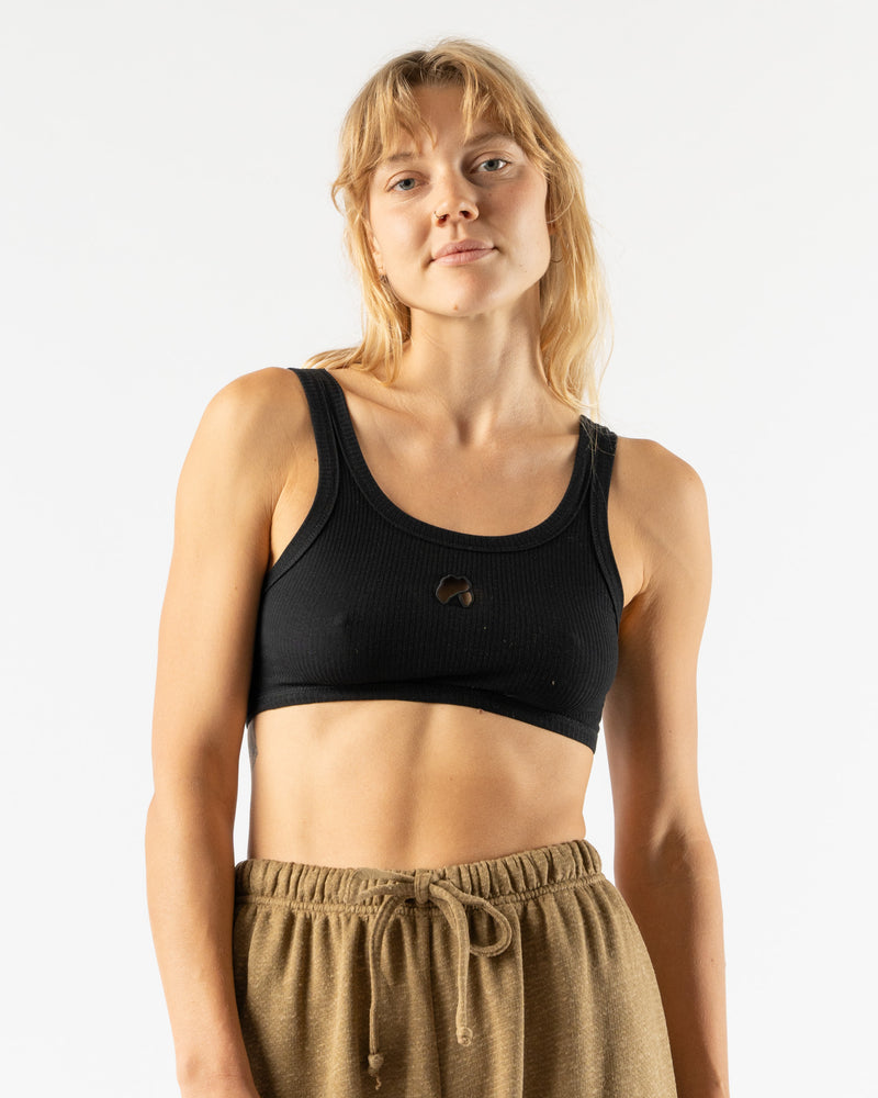 Baserange Tooth Bra in Black