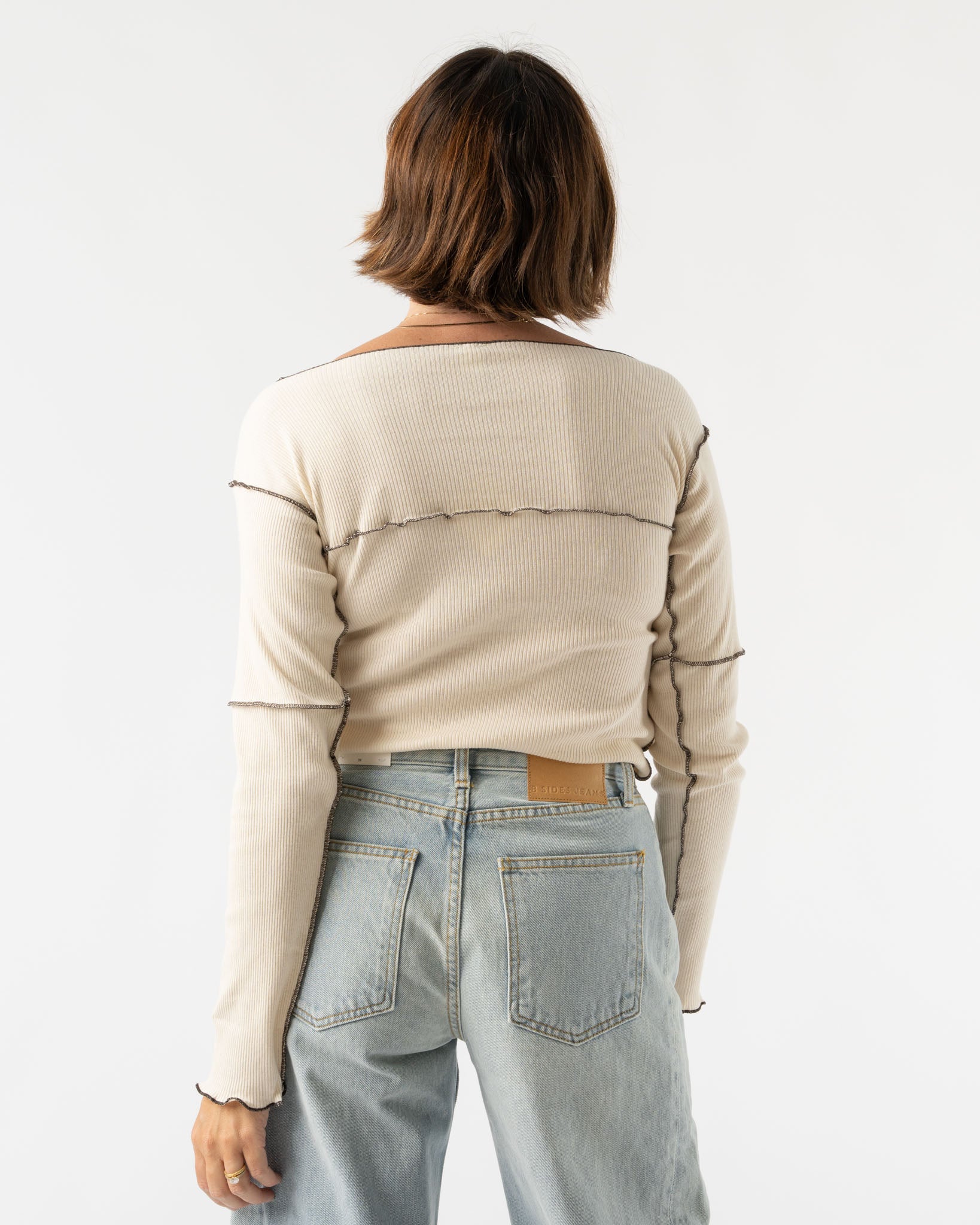 トップス baserange DANDE LONG SLEEVE ベースレンジ BASERANGE BASERANGE ニット DANDE LONG SLEEVE