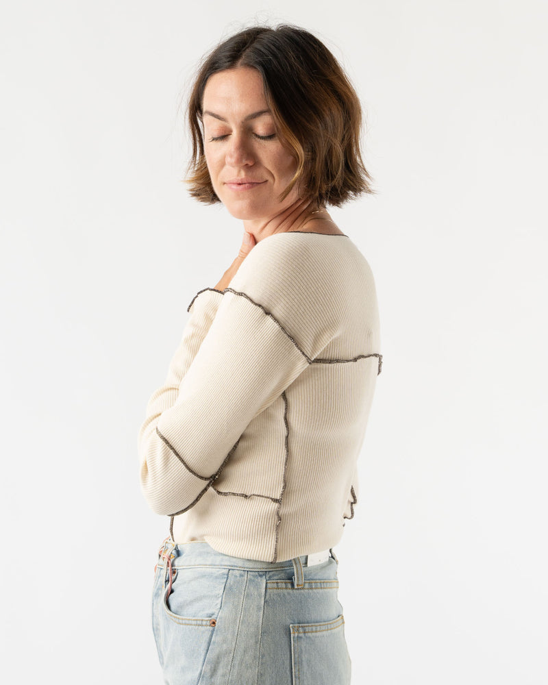 Baserange Cinder Long Sleeve in Undyed