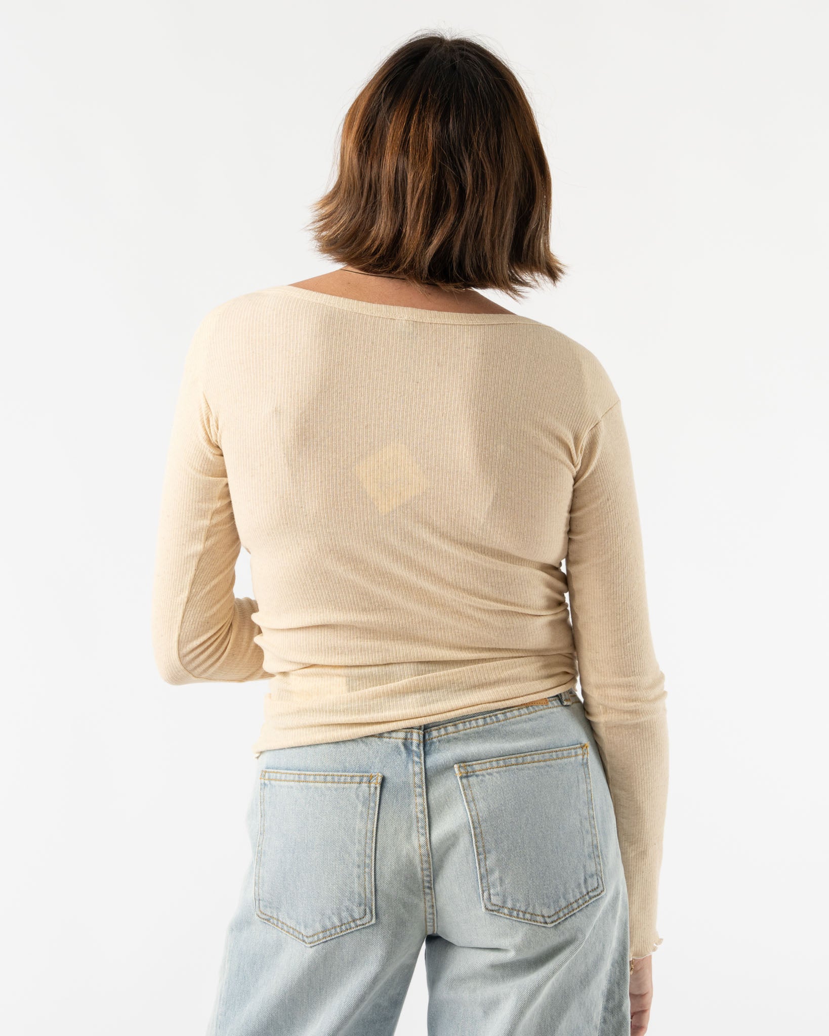 Baserange Disc Long Sleeve in Undyed