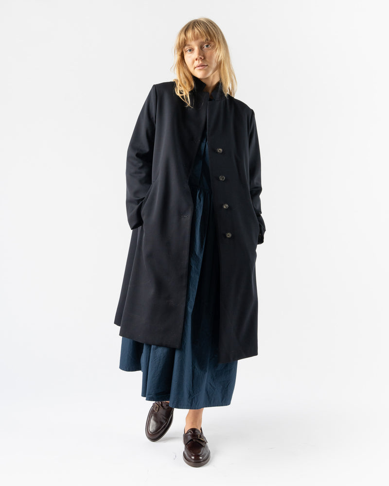 Bergfabel Farmer Coat in Navy