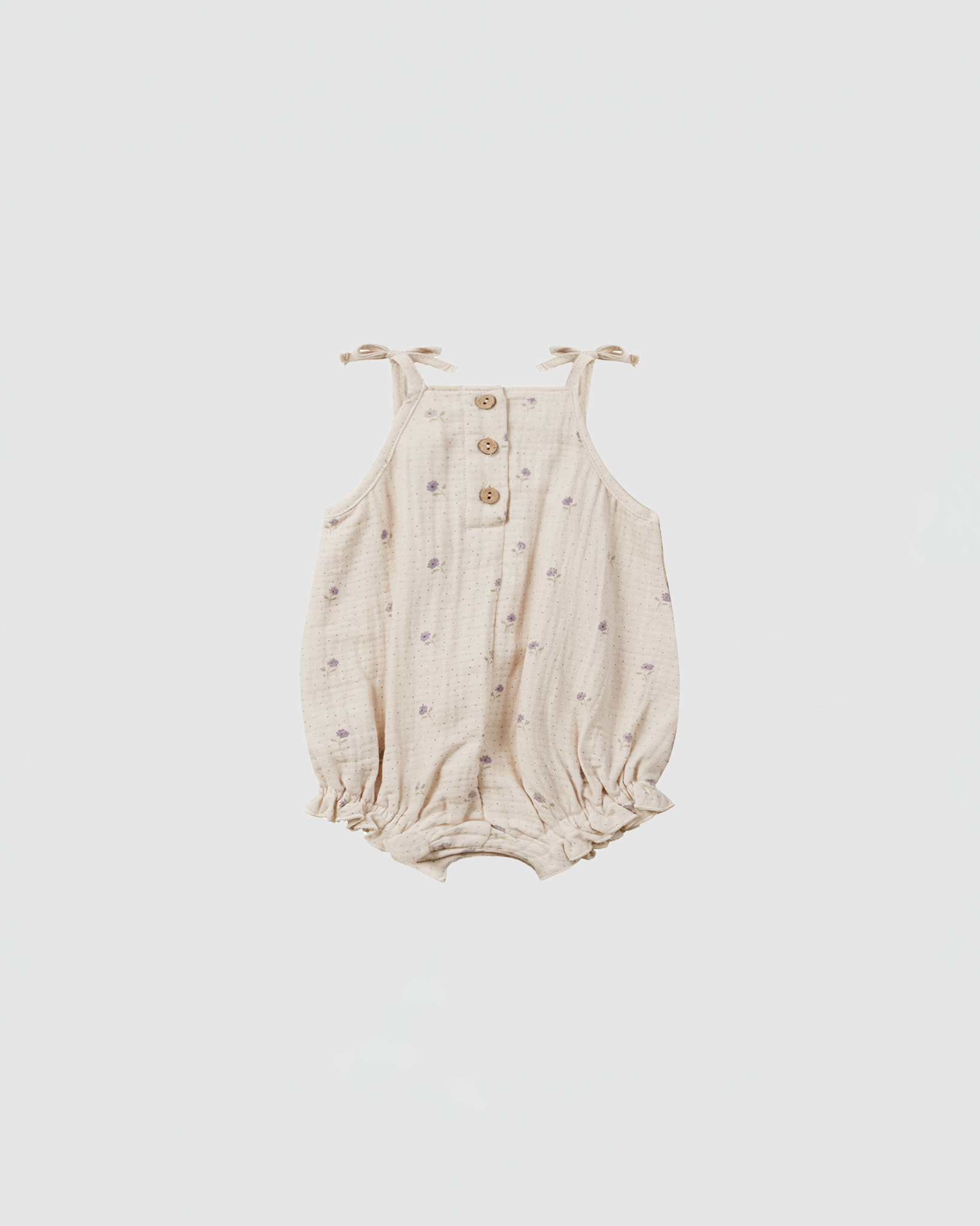 Quincy Mae Betty Romper in Sweet Pea