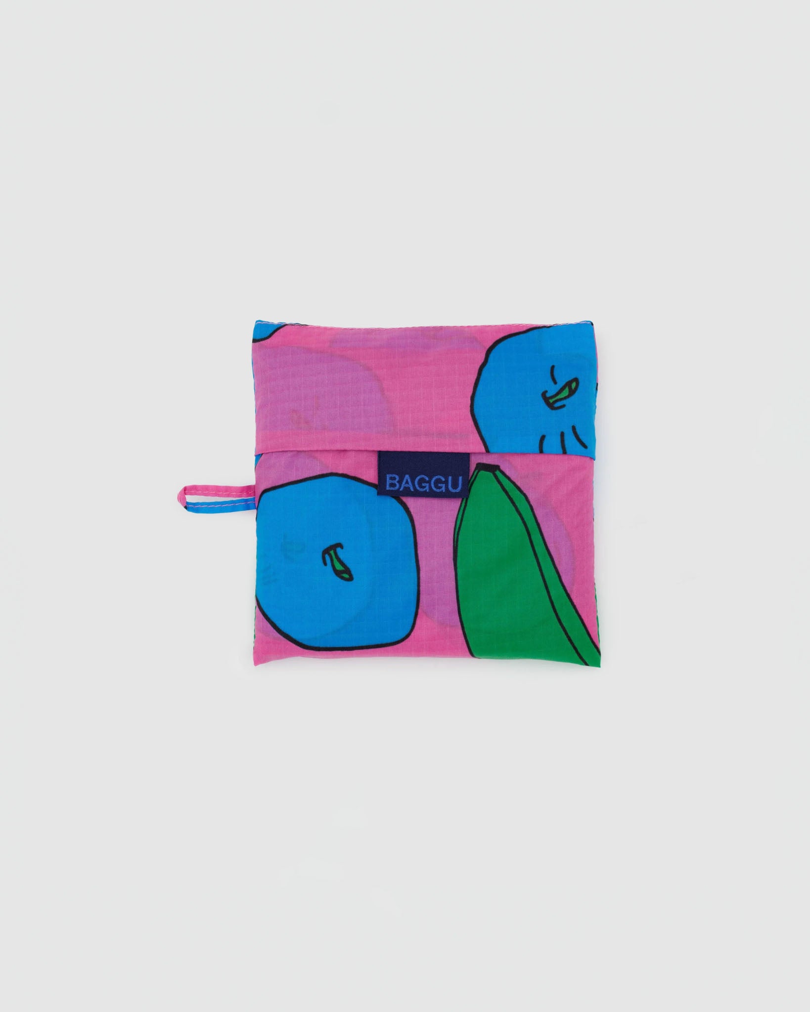 Baggu Big Baggu in Pink Apples & Bananas