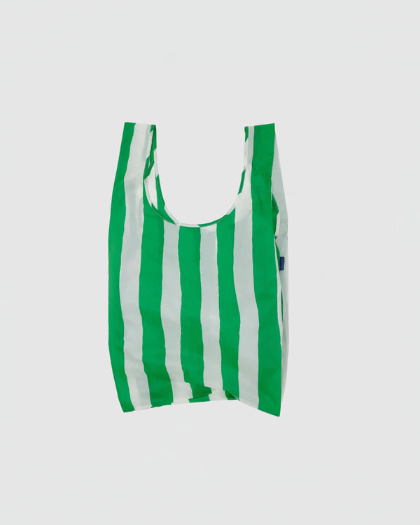 Baggu Big Baggu in Green Painted Stripe