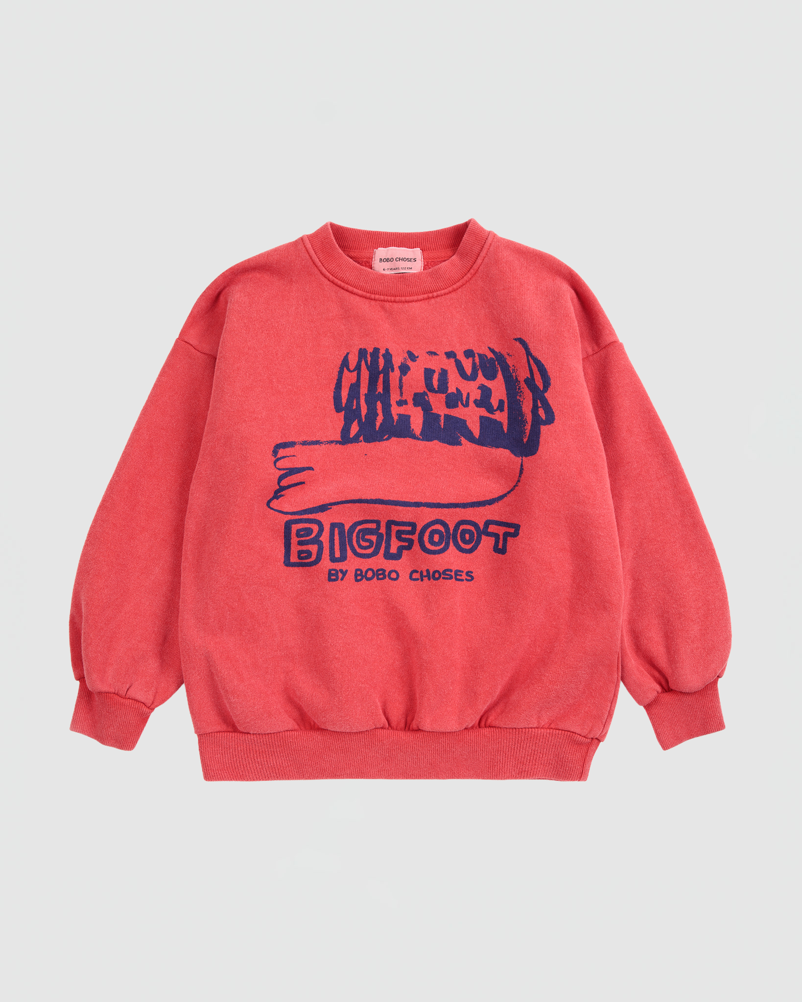 Bobo Choses Bigfoot By BC Sweatshirt in Red