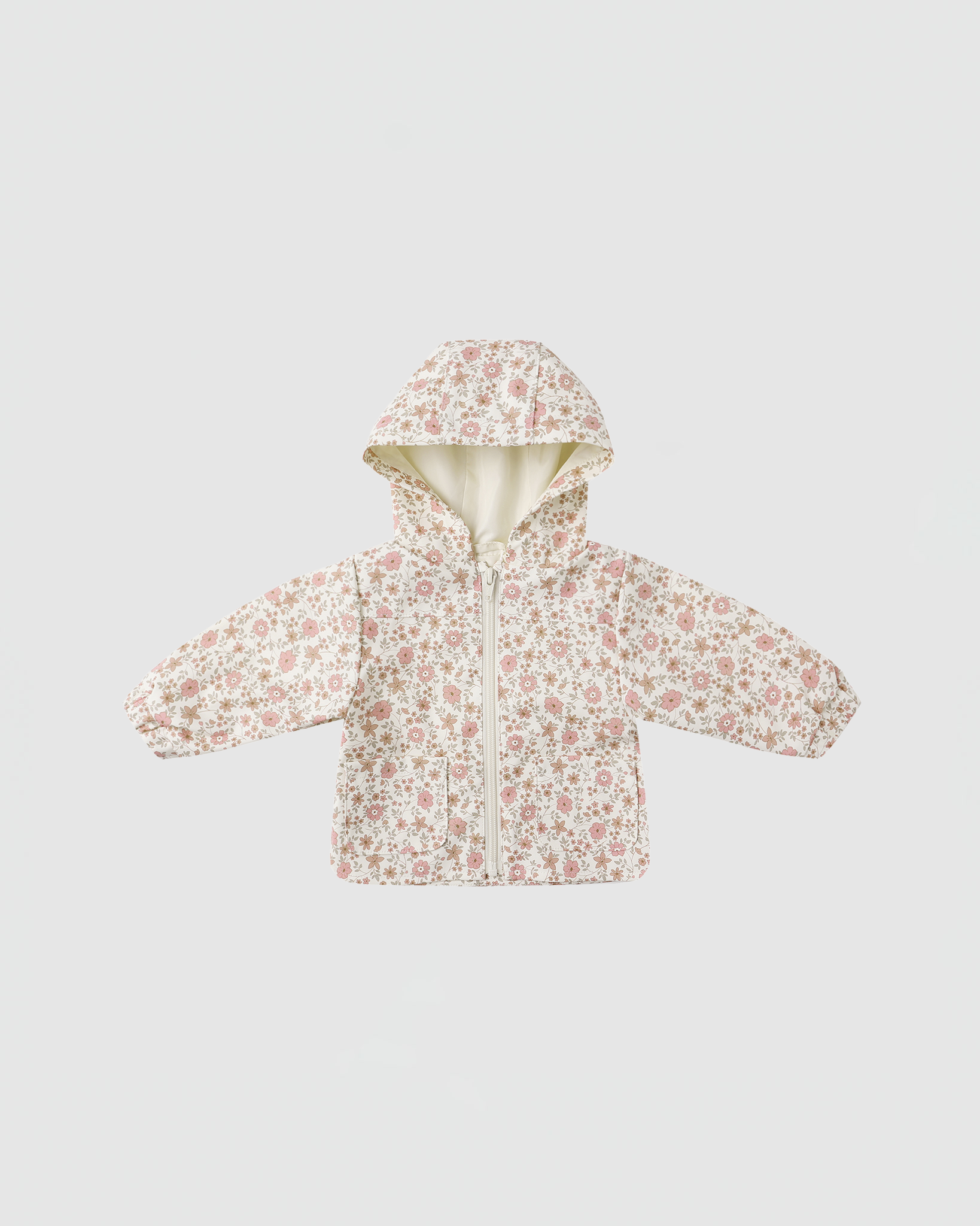 Quincy Mae Bloom Rain Coat