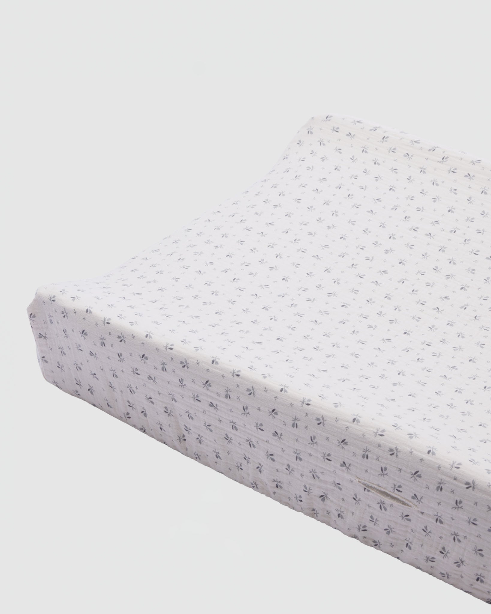 Quincy Mae Changing Pad Cover in Bluebell