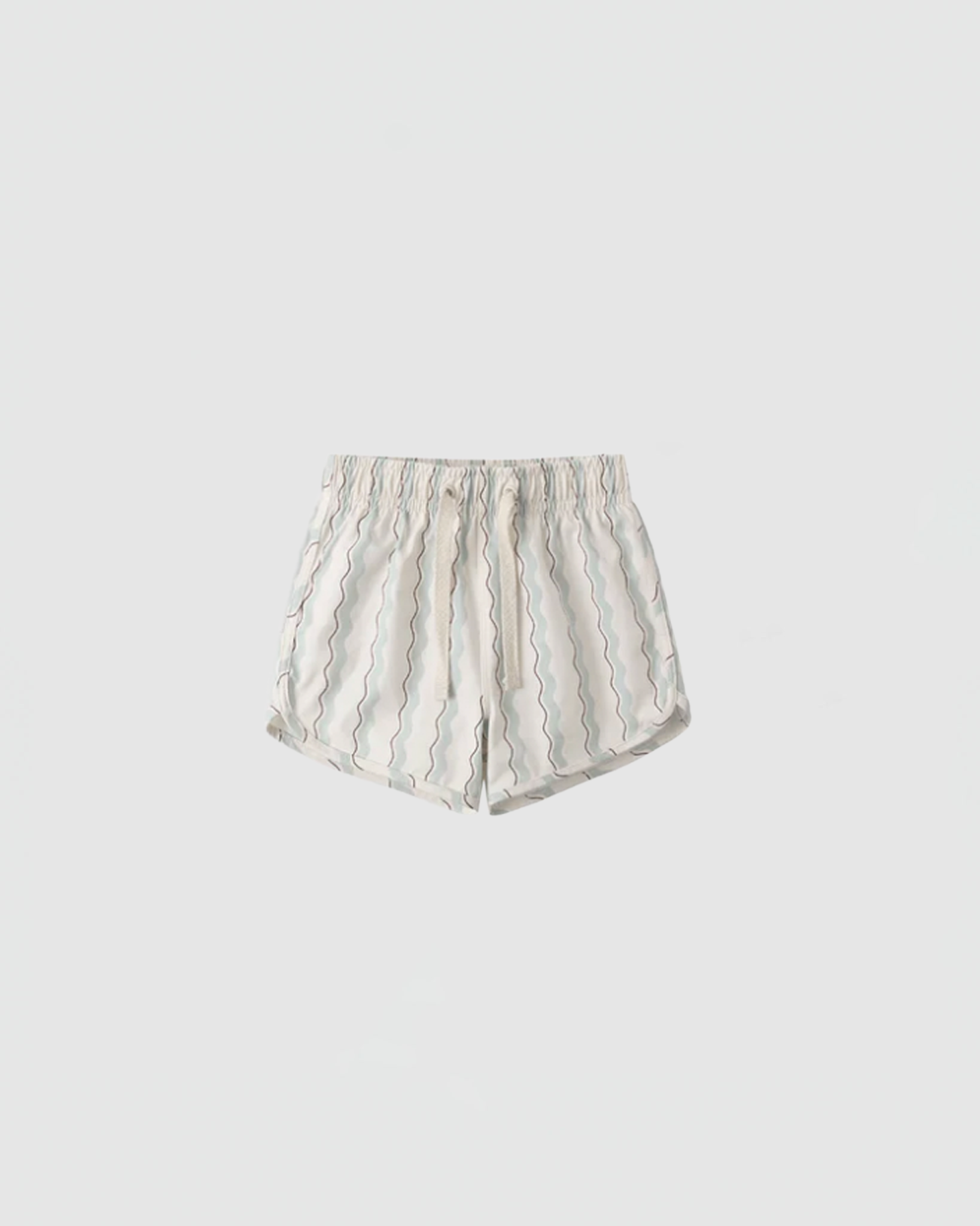 Rylee + Cru Swim Trunk in Wave Stripe