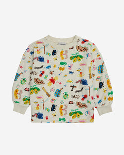 Bobo Choses Baby Funny Insects all over Sweatshirt