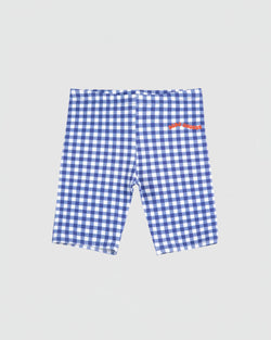 Bobo Choses Blue Vichy Short Leggings