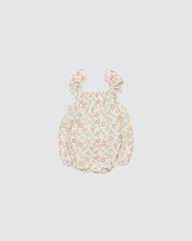 Quincy Mae Bonnie Romper in Bloom