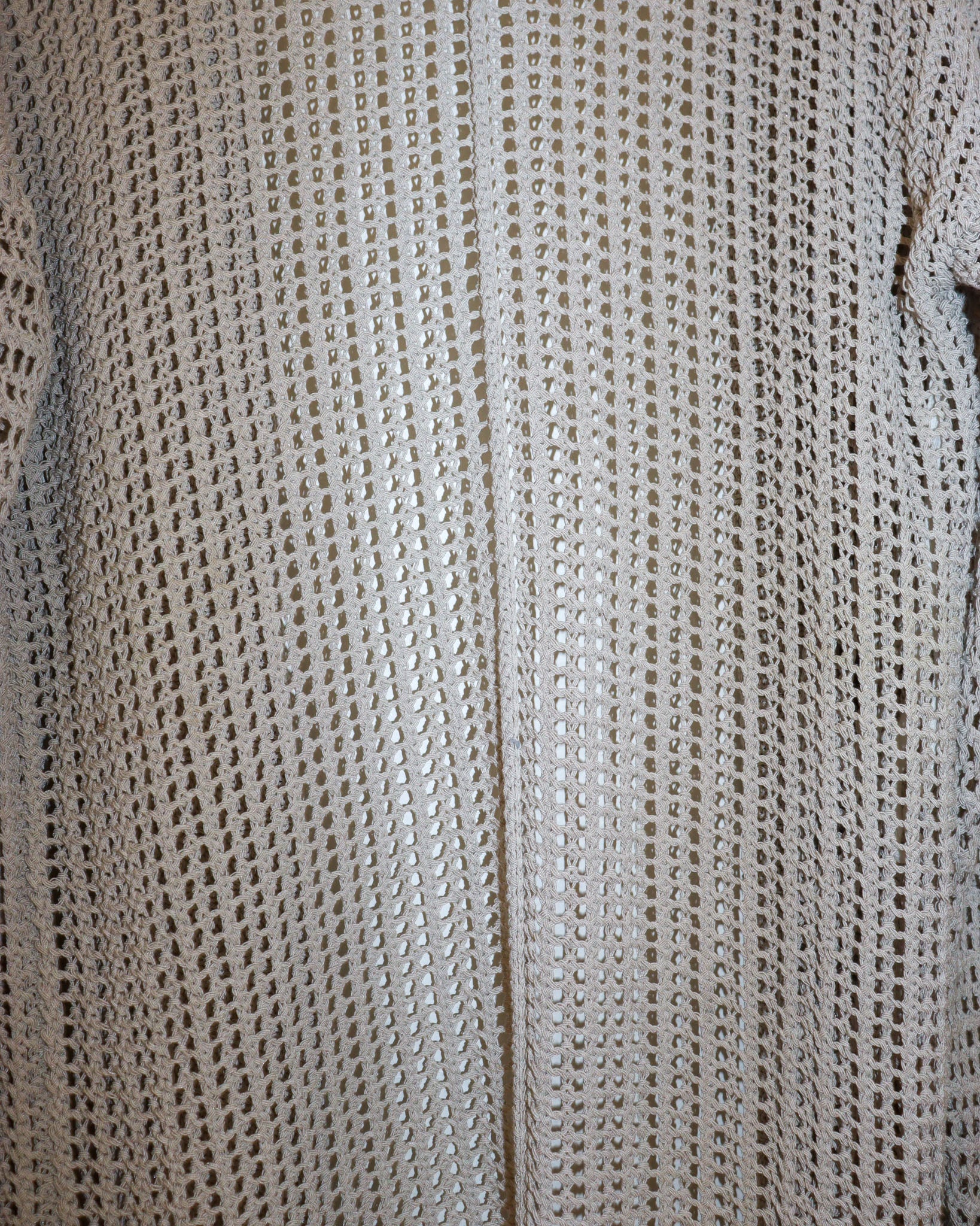 Pre-owned: Brochu Walker Knit Long Cardigan in Beige