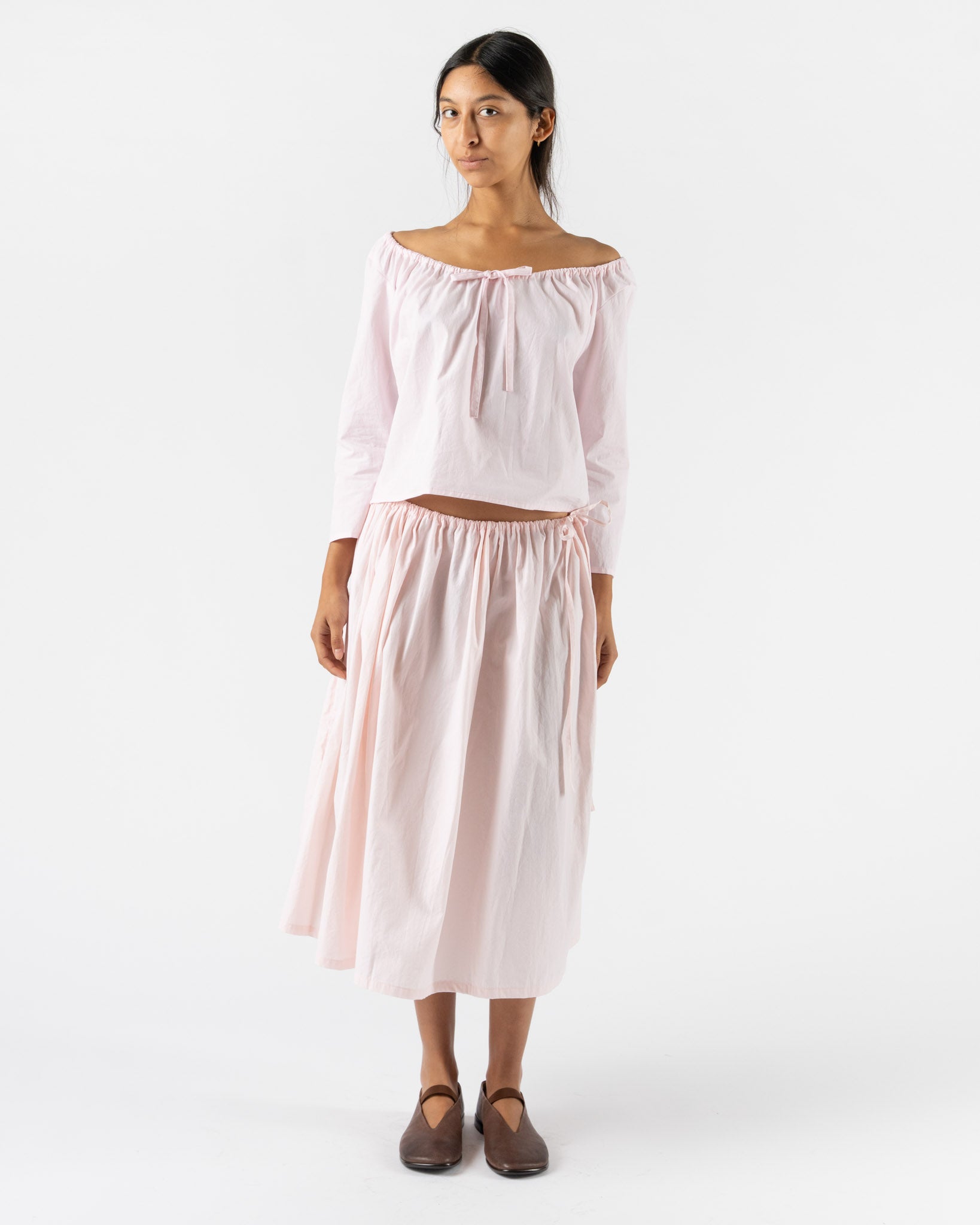 Brooke Callahan Scoop Top in Blush