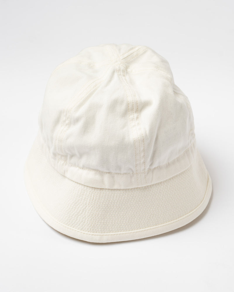 Câbleami Canvas Dixie Hat in White