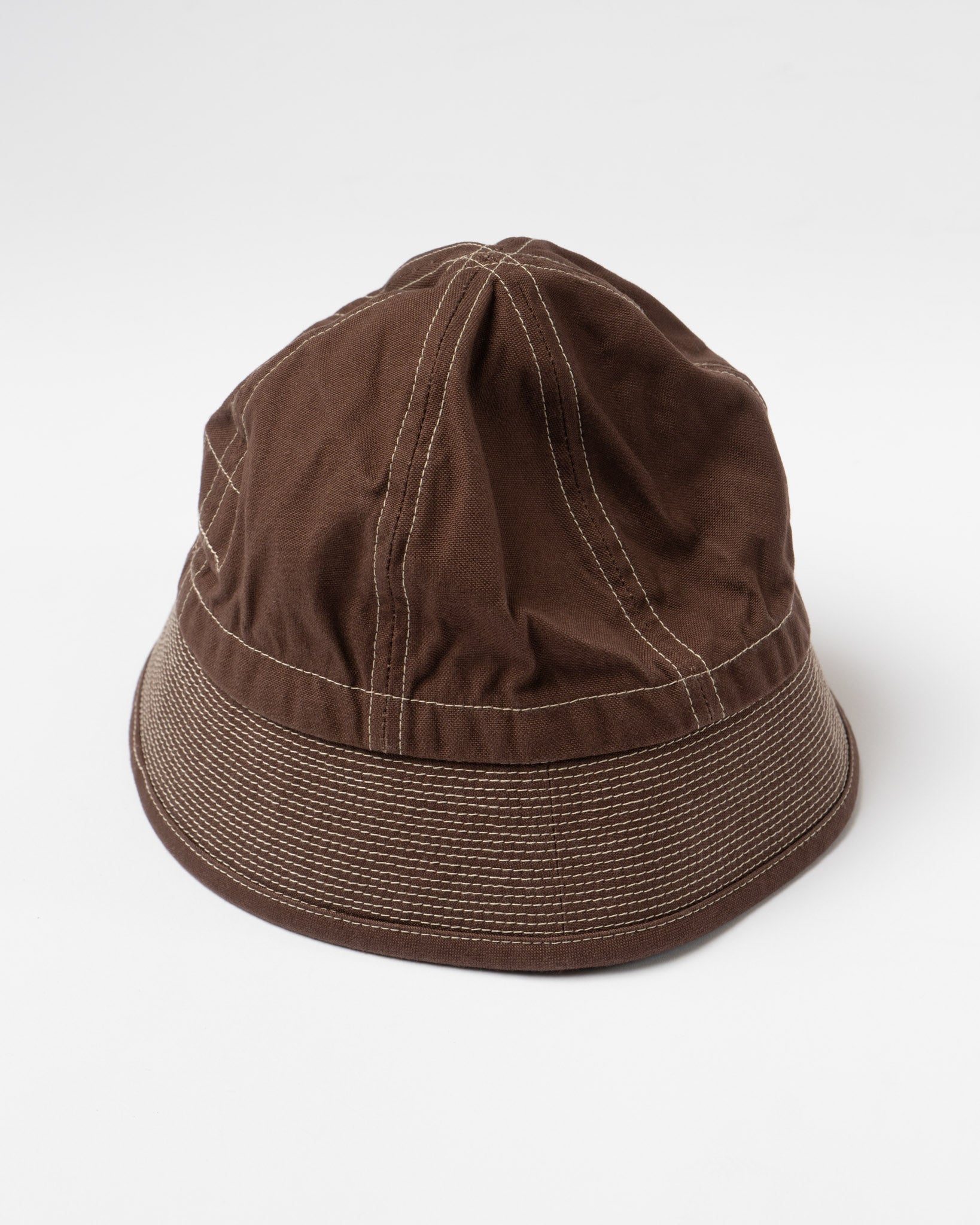 Câbleami Canvas Dixie Hat in Brown