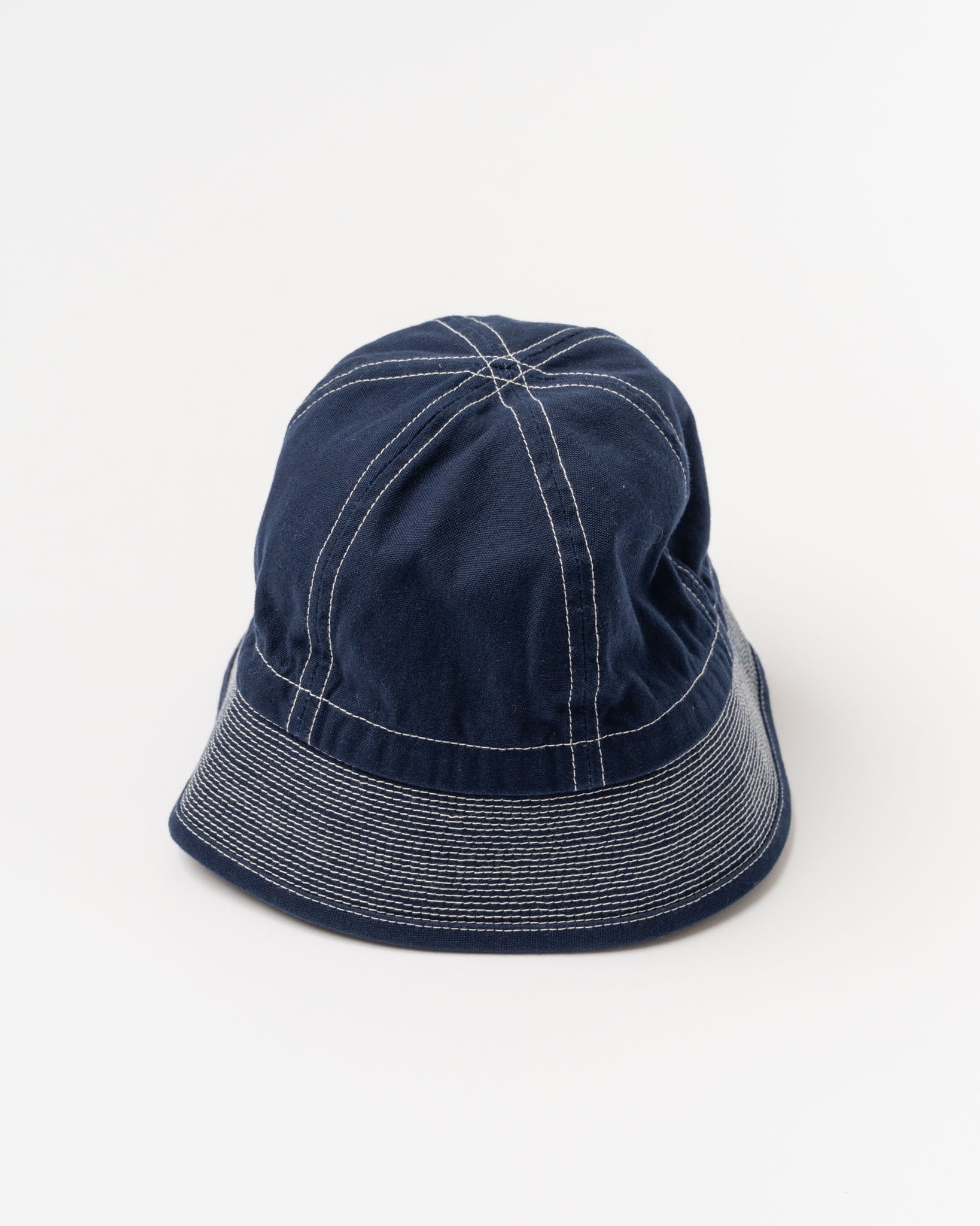 Câbleami Canvas Dixie Hat in Navy
