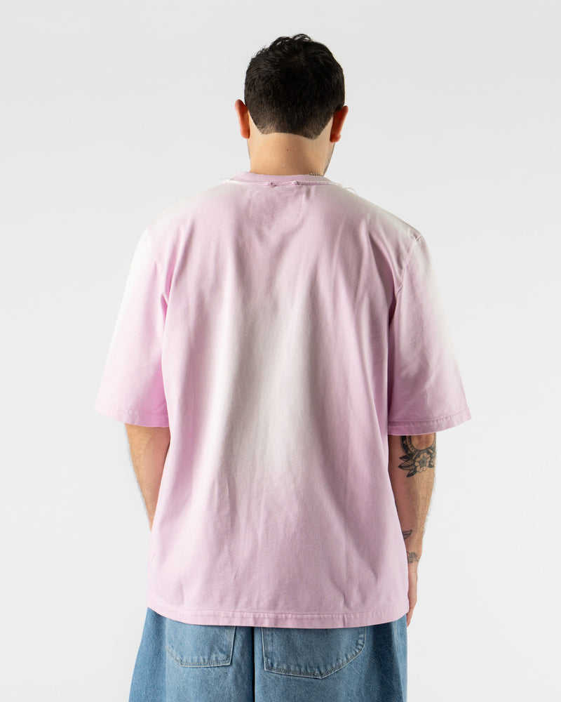 Camiel Fortgens Big Tee in Pink/Sun Faded