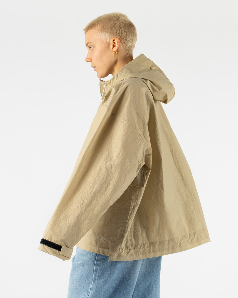 Camiel Fortgens Cropped Outdoor Jacket in Sand