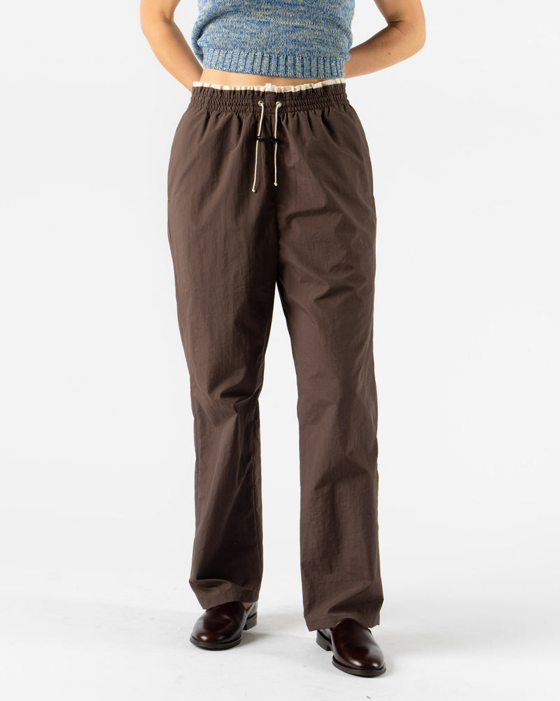 Camiel Fortgens Sweat Pants Tech in Brown