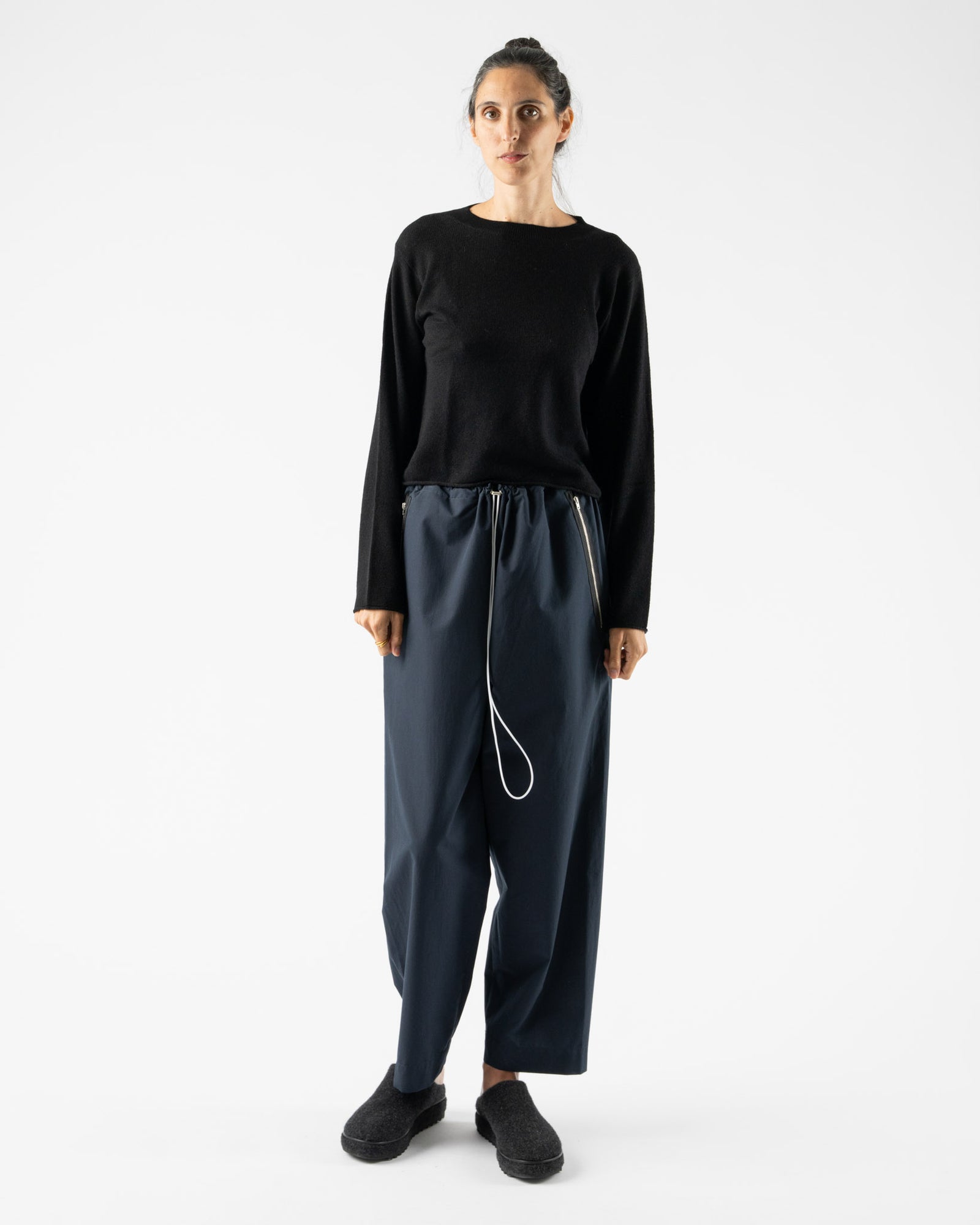 Camiel Fortgens Simple Pants in Navy Curated at Jake and Jones