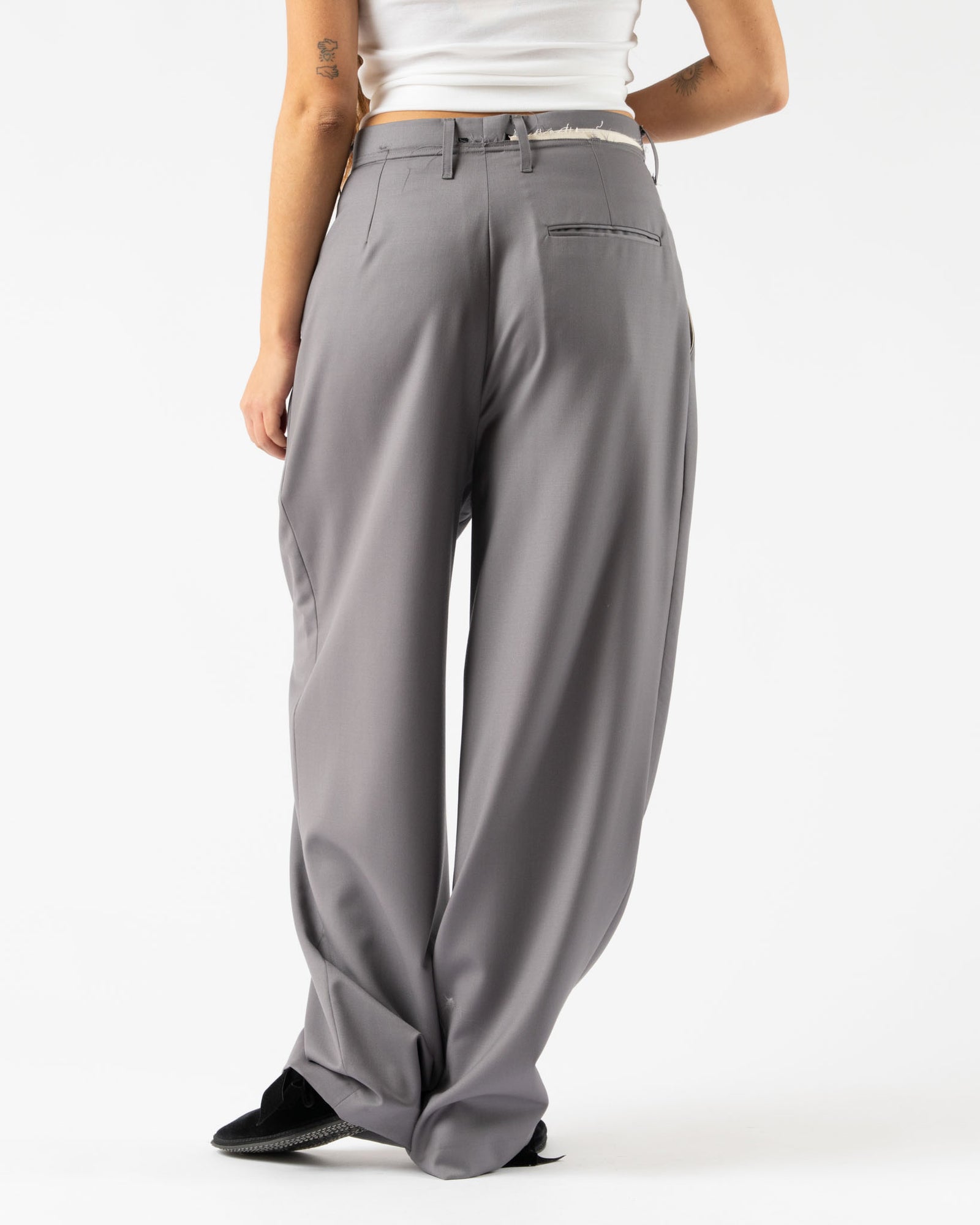 Camiel Fortgens Suit Pants in Grey Curated at Jake and Jones