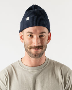 Knickerbocker Service Watch Cap in Navy