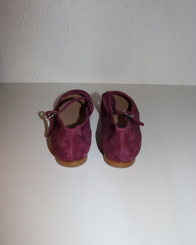 Pre-owned: Caron Callahan Suede Ellie Mary Jane