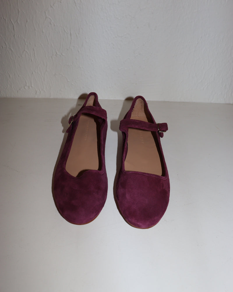 Pre-owned: Caron Callahan Suede Ellie Mary Jane