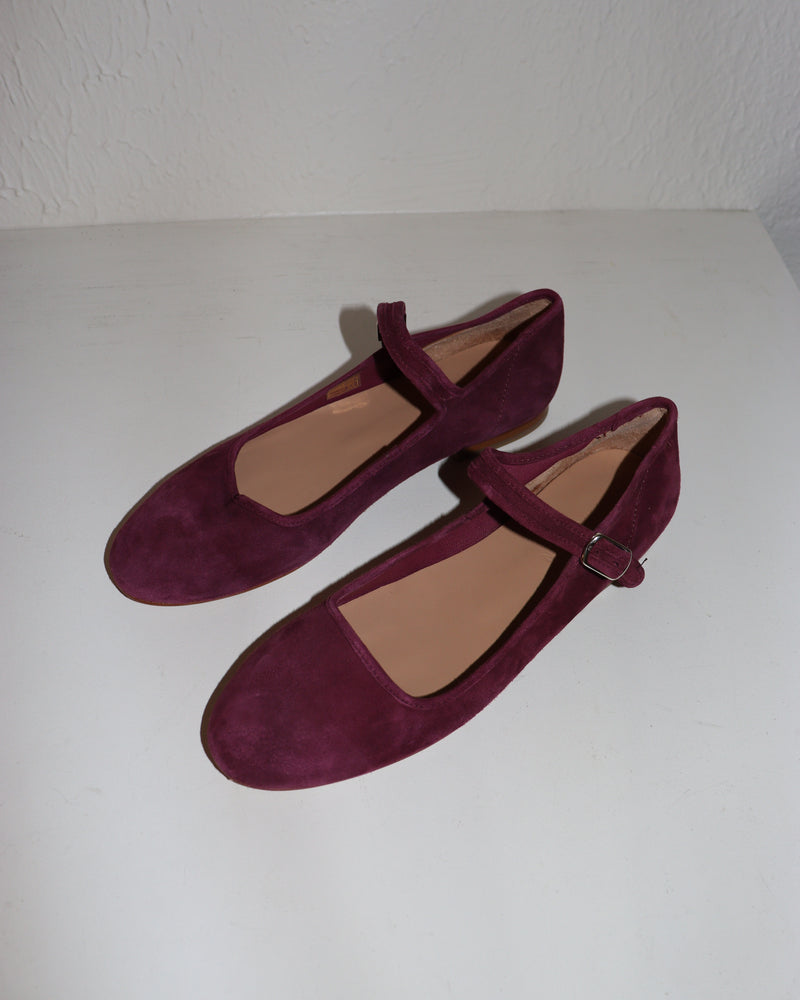 Pre-owned: Caron Callahan Suede Ellie Mary Jane