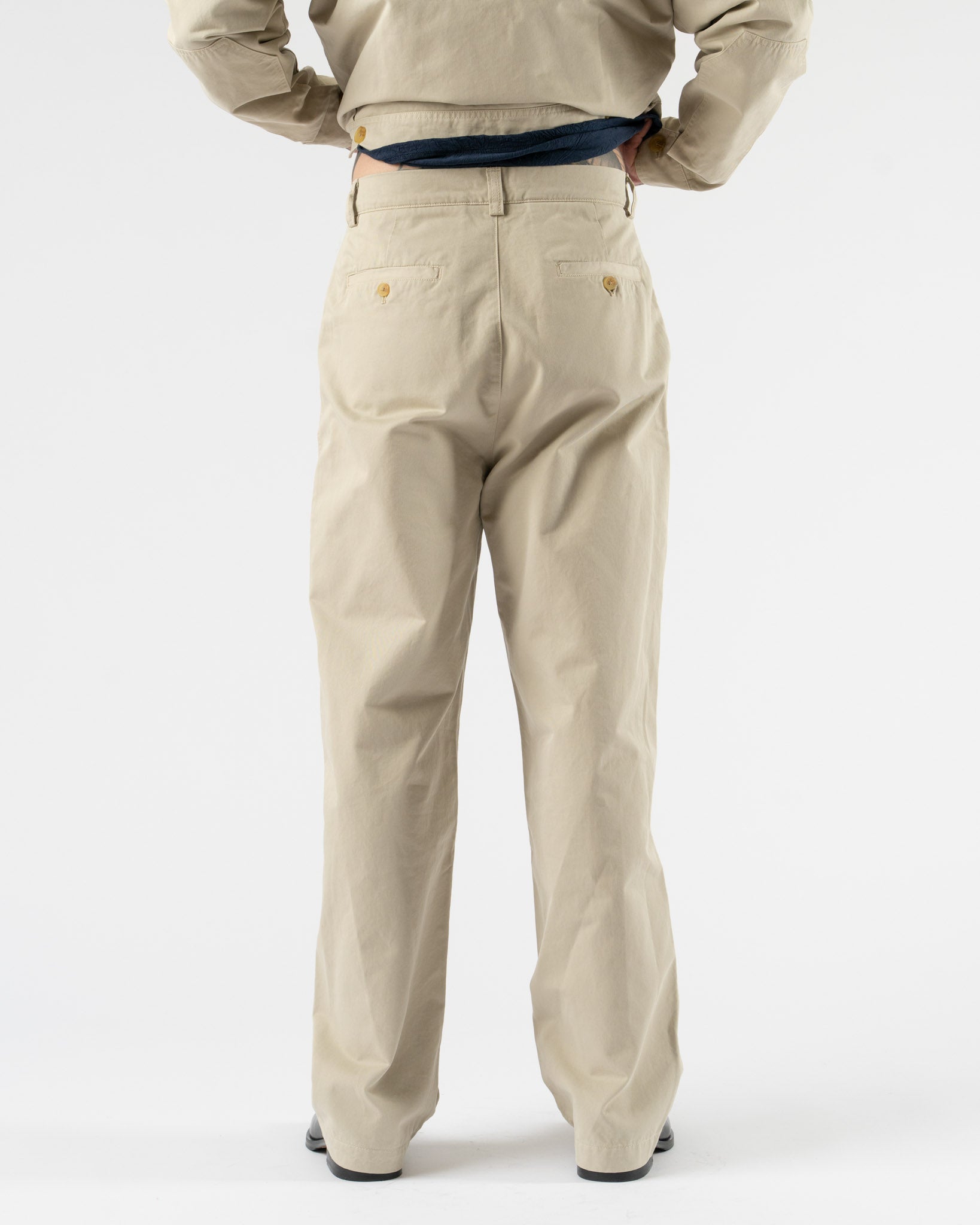 Carter Young Big Ben Chino in Pale Khaki Curated at Jake and Jones