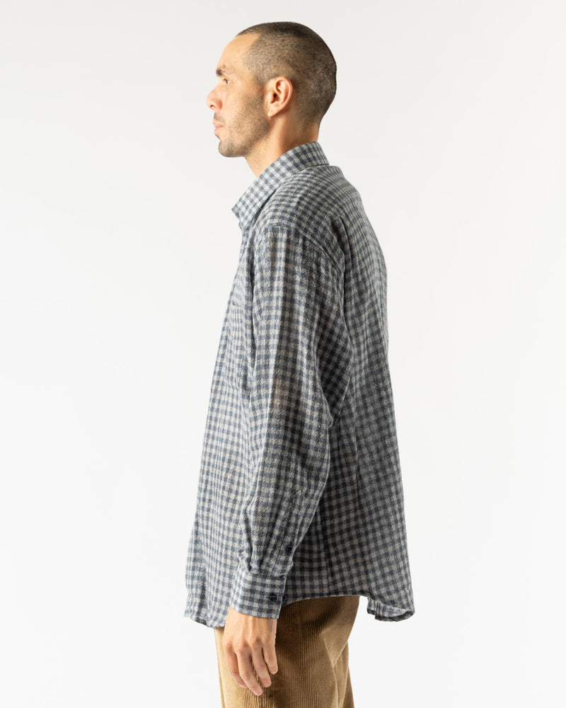 Carter Young Hugo Shirt in Sky/Arctic Check