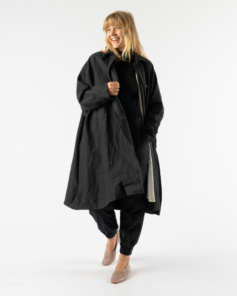 CASEY CASEY Atomless Coat in Batavia Black