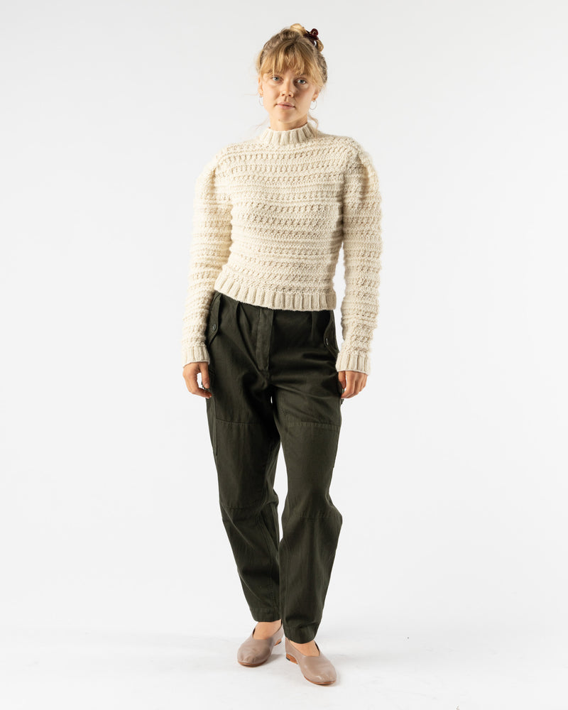 CASEY CASEY Mupo Pant in Dark Khaki